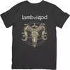 Lamb of God Music Unisex-Passform für Männer & Frauen Qualitäts-Baumwoll-T-Shirt Schwarz