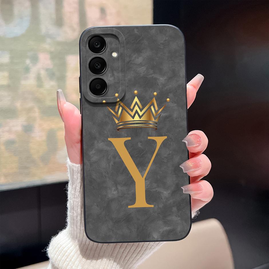Case For Samsung Galaxy A25 A26 A36 A56 5G Cute Cartoon Panda 26 Letters Silicone Cover For SamsungA36 A56 GalaxyA25 A26 Fandas