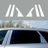 6pcs/set Car Door Window Pillar Posts Trim Cover Sticker Chrome for KIA Optima/KIA K5 2016 2017 2018 2019