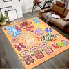 Custom In the Night Garden Mat Personalized Name, Polyester Washable Indoor Entryway Rug, Gift for Christmas, Easter, Thanksgiving Day