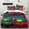 Back To The Future Classic Movie Retro Bedding Set Bed Three Piece Set Single Double Bed Queen Size King Quilt Cover Boy Gift