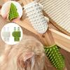 Cat Itching Tool, Pet Table Leg Itching Comb, Silicone Comb Teeth Soothing and Brushing Tool, Pet Cat Teasing Toy