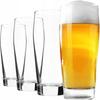 Beer Mug 510ml Glass Tumbler Tall Set Mugs