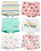 Hapipana Boxer Briefs Breathable Cotton Perfect for and Elementary Available In Sizes and 150 Size Girls' 6-Piece Set, Underwear, Kindergarten,