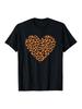 Top Pick Unisex Leopard Heart Graphic Tee
