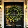60cm Cedar Large Diameter Real Touch Artificial Christmas Wreath