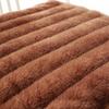 Seat Cushion Trapezoidal Shape Adjustable Straps Plush Material Chair Pad Dining Office Car Seat Cover Home Accessory