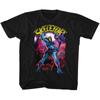 Tricou negru unisex Masters Of The Universe Skeletor Youth