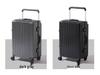 Influencer Silent Student Suitcase - 24" Wide Handle, Aluminum Frame, Durable Universal Wheels