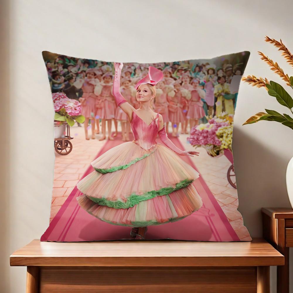 W-wicked-d Show Cute Cushion Cover For Pillow Printing Sofa Decoration Home Car Room Coffee Shop Office Nordic Simplicity