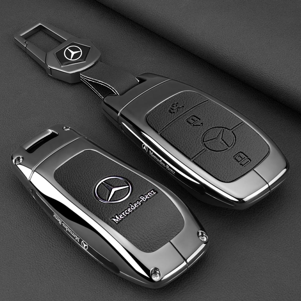 Coque de Clé Intelligente à Distance pour Voiture Sac pour Mercedes Benz Classe A C E S G GLC CLE CLA GLB GLS W177 W205 W213 W222 X167 AMG AX1