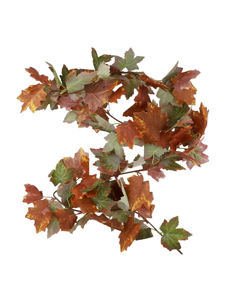 For Home Crafts with Artificial Maple Leaf Garland 5 7ft Fall Hanging Vines