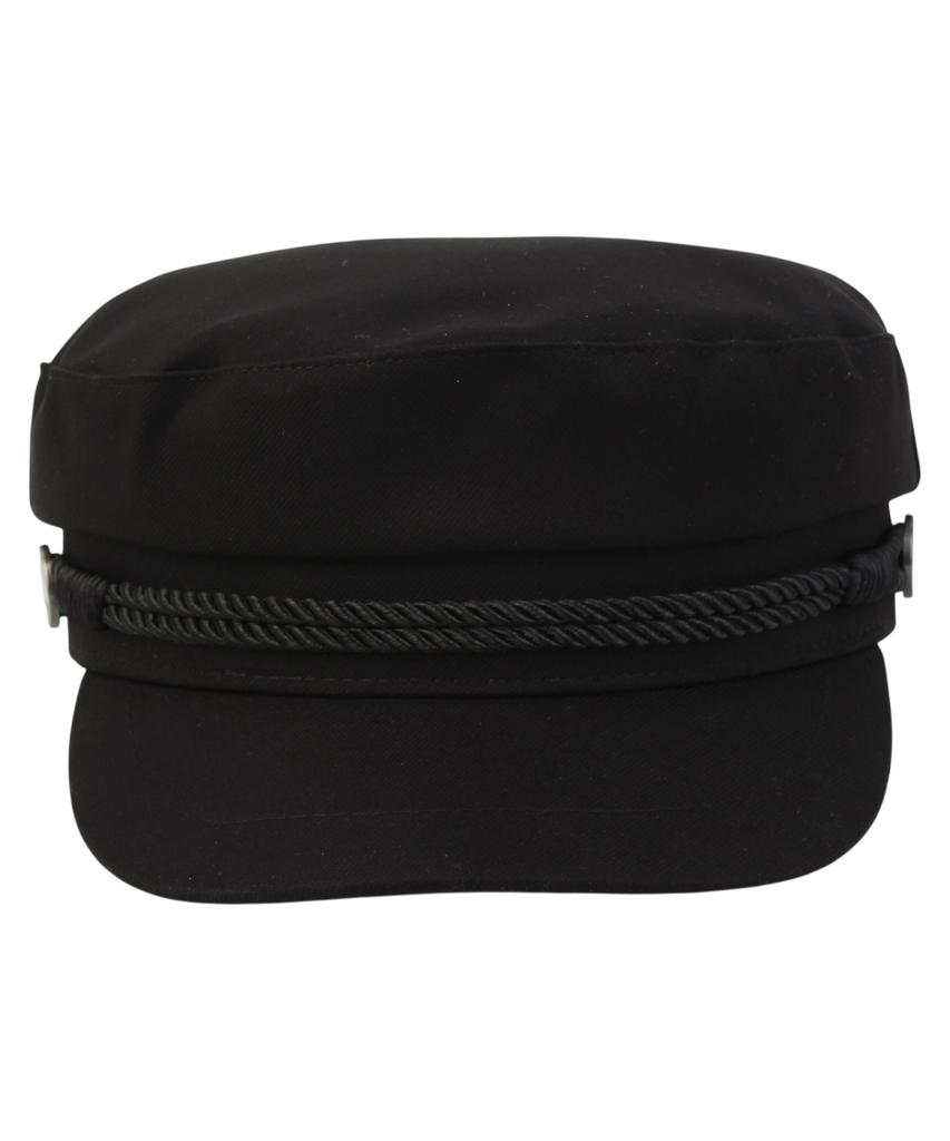 Yunibeosyeolkemiseuteuli Rope Cotton Black Marine Cap
