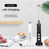 Spumator Electric de Lapte Reîncărcabil Fără Fir - 3 Viteze, Dispozitiv Portabil pentru Spumă pentru Latte, Cappuccino, Ciocolată Caldă - Reîncărcabil USB