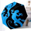 1pc Lizard YinYang Automatic Open/close Umbrella, 8-Rib Sturdy Structure, Portable Travel Umbrella, Parties, Everyday Useb027