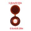 50Pc Hinged Plastic Screw Fold Caps Button For Exterior Snap Buttons Furniture Decorative Cover