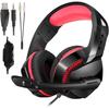 H3 Gaming Headset, Kopfmontiertes Computer-Headset, Leuchtendes Esports PS4 Gaming Kabel-Headset