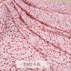 Floral Chiffon Fabrics Draped Soft Blouse Dress Clothing Fabric Korean Sweet DIY Handmade Needlework Apparel Materials Sewing