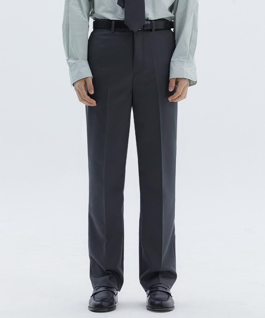 TRIP LE SENS Custom Formal Straight Slacks_Gray