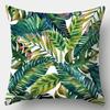 Living Room Luxury Art Home Sofa Simple Cushion Pillowcase Tropical Plant Print Decorative Cushion Cover
