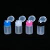 60mL Empty Bottle Pump Dispenser Container Clean Acetone Nail Polish Remover