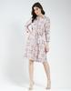 Women's Printed Collar Neck Tunic