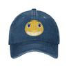 Djo Apple Funny Cartoon Graphic Casual Baseball Cap  Tennis Skate Hip Hop Hats Summer Sun-Proof Female Male Trendy Snapback Cap