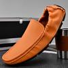Fashion Genuine Leather Mens Loafers Business Moccasins Shoes Fashion Designer Man Casual Flats Handmade Formal Slip On Male Boat Shoes