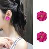 Vrouwen schilderen veelkleurige bloem Stud Oorbellen zomer strand sieraden cadeau