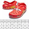 Teljesen Új Crocs Piros Papucs Mcqueen Clog Autók Méret Férfi Női Cipő Nyári Strand