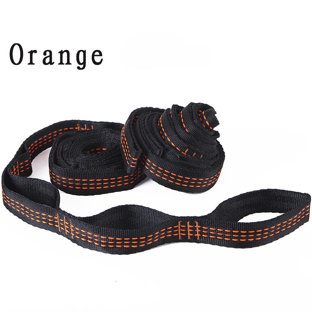 Outdoor Hammock Strap High-Strength Polyester Tree Rope Simple Convenient Heavy Duty Support for Camping Hanging