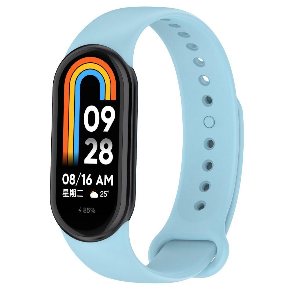 Silicone Strap For Xiaomi Mi Band 8 Bracelet Sport Watch Replacement Wristband For MiBand 8 Smart Watch Wrist Belt Correa
