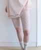 Aente Vintage Floral Biker - Light Pink