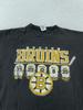 Blekt Vintage Boston Bruins T-shirt L Svart NHL Hockey Tillverkad USA Cam Neely 90-talet