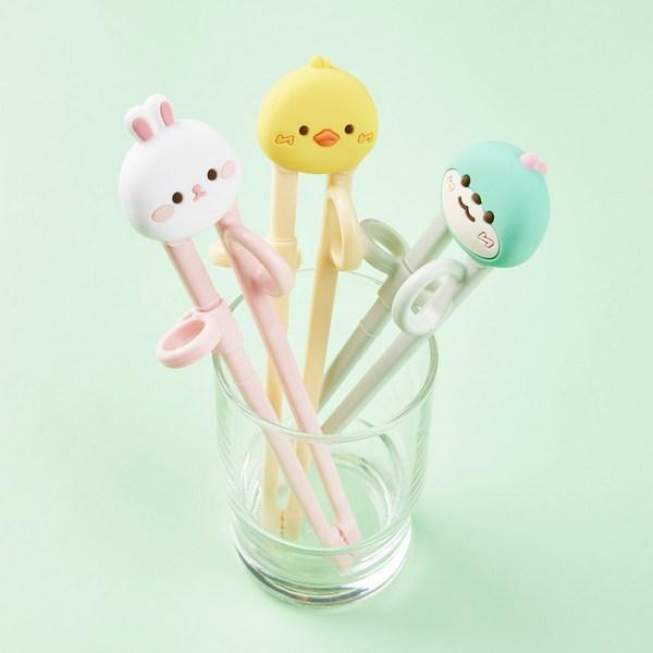 Edison Friends Child-customized Chopsticks, EF0601 Duck, 1 Piece, Duck (EF0601)