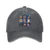 Craig of the Creek Characters Blue Denim Fabric Cap Casual Baseball Caps Adjustable Hat Summer Unisex Baseball Hats