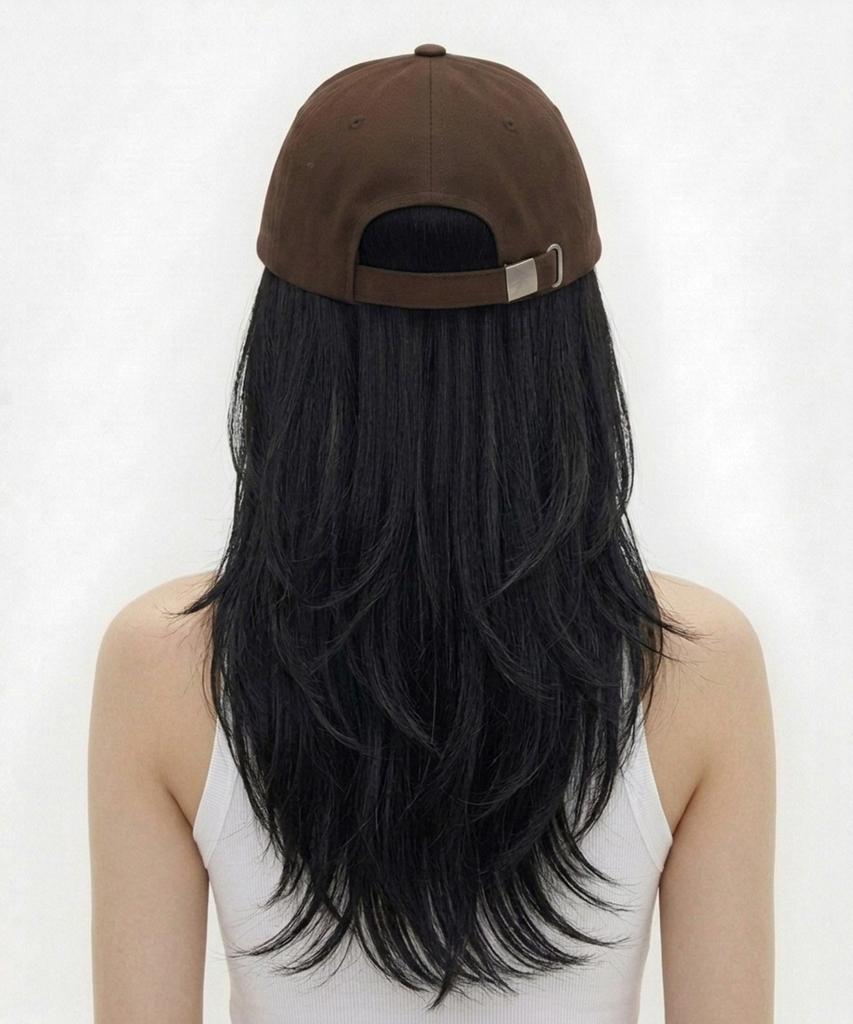 OTHER-worldly Emoji Cap [Brown Angel Kitty]