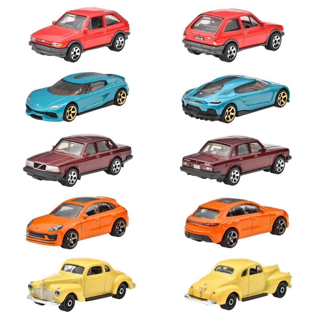 Matchbox Basic Cars M Assortment Vehicle Toy Mini Cars, 24-Car Set, Box Set, Ages 3+, Multicolor, 98BM-30782