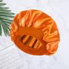 Trendy Brimless Breathable Sleeping Hat Smooth Satin Head Cover Hair Care