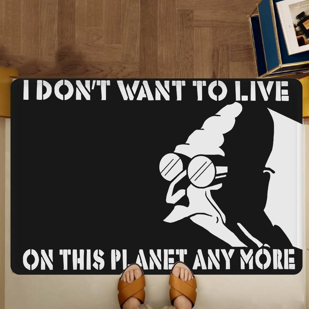 Popular American Animation F-Futurama Kitchen Mat Cheaper Anti-slip Modern Living Room Balcony Printed Modern Home Decor