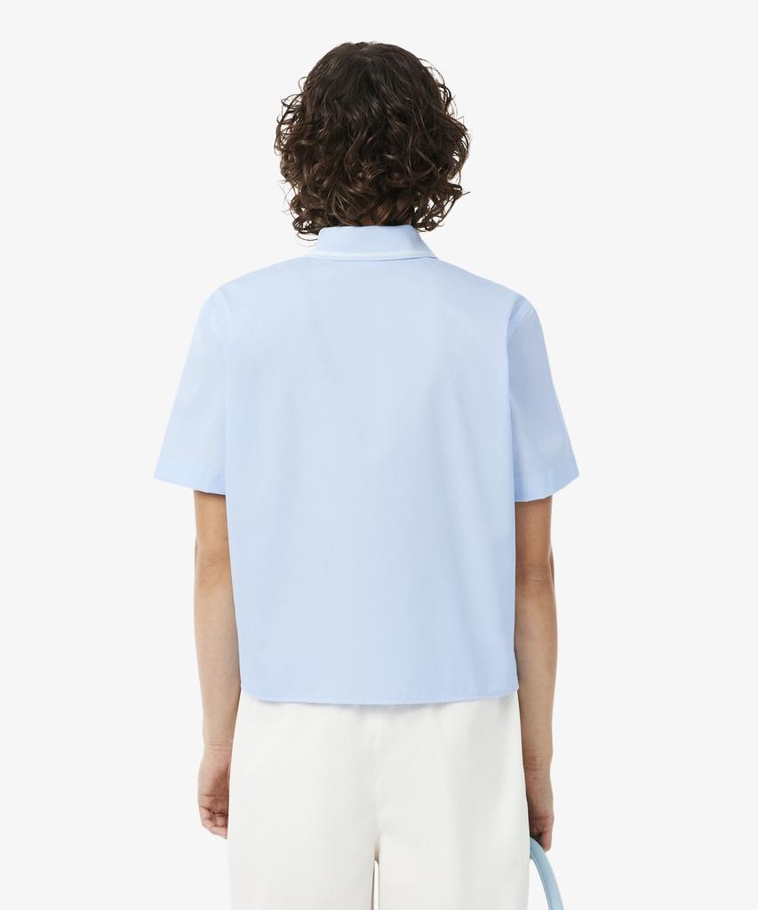 LACOSTE Women'S Collared Short Sleeve Shirt Cf8478-56N T01