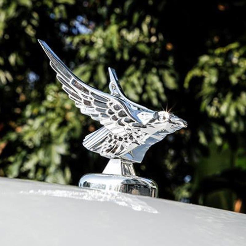 Car Bonnet Front Eagle Ornament Badge 3D Eagle Emblem Car Accessories