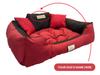 KINGDOG Dog Bed with DOG'S NAME Waterproof Durable, SML XL XXL 3XL