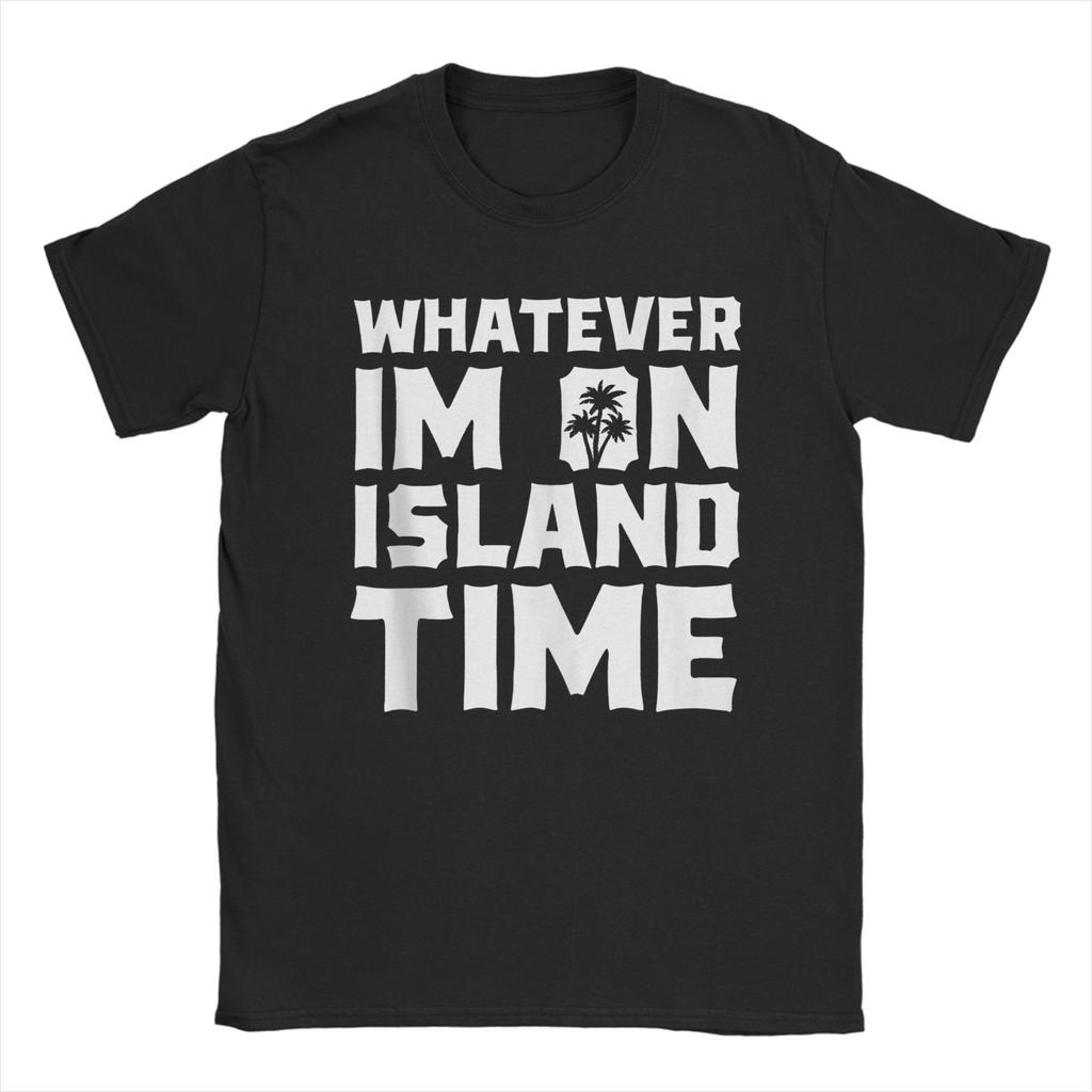 Unisex TShirts Tiki Vacation Funny Tropical Island Novelty 100 Cotton Tee Shirt Short Sleeve  T Shirt Round Collar Clothing Gift