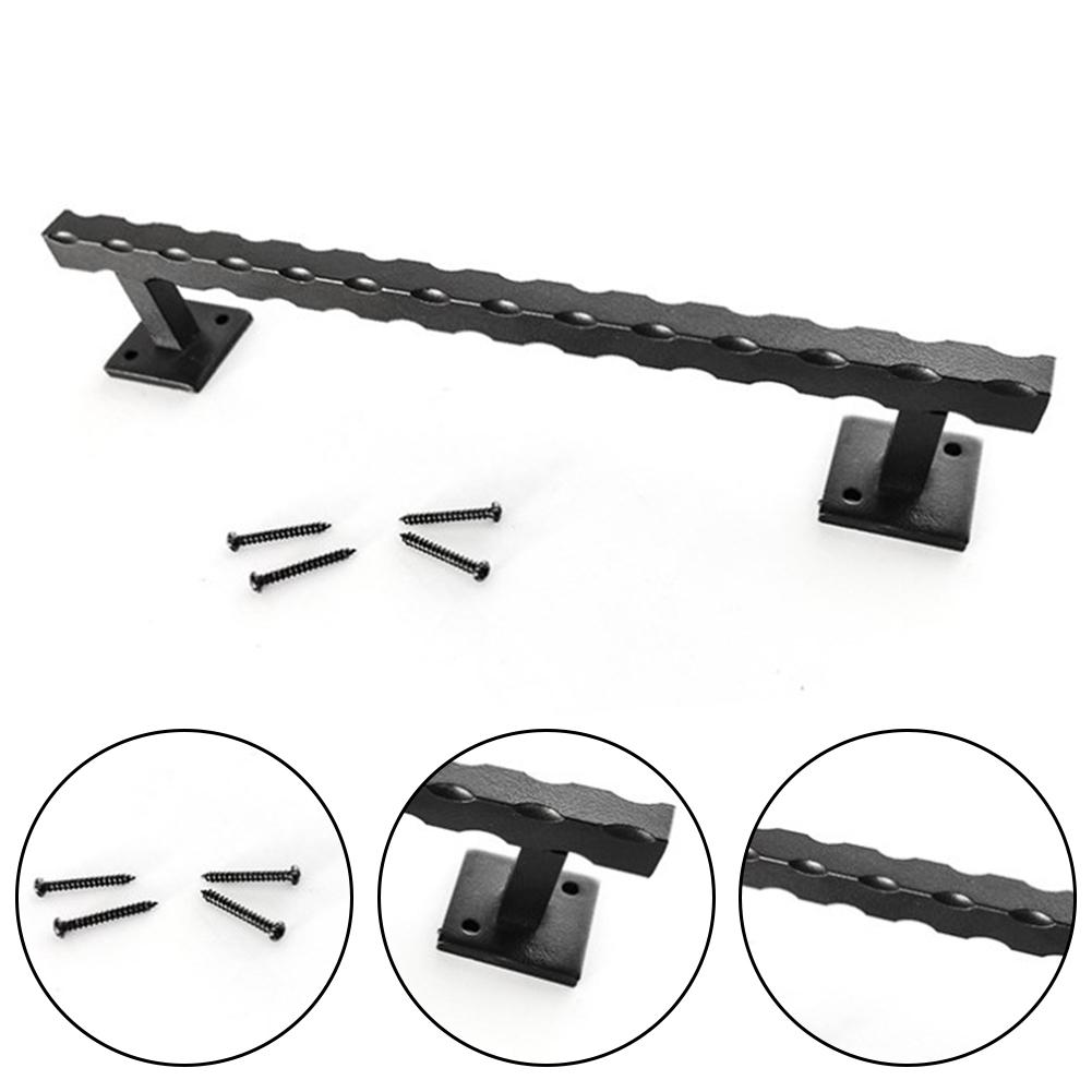Barn Door Handle 12 Inch Heavy Duty Sliding Door Pull Indoor Wooden Door Handle Cabinet Furniture Handle Home Hardware