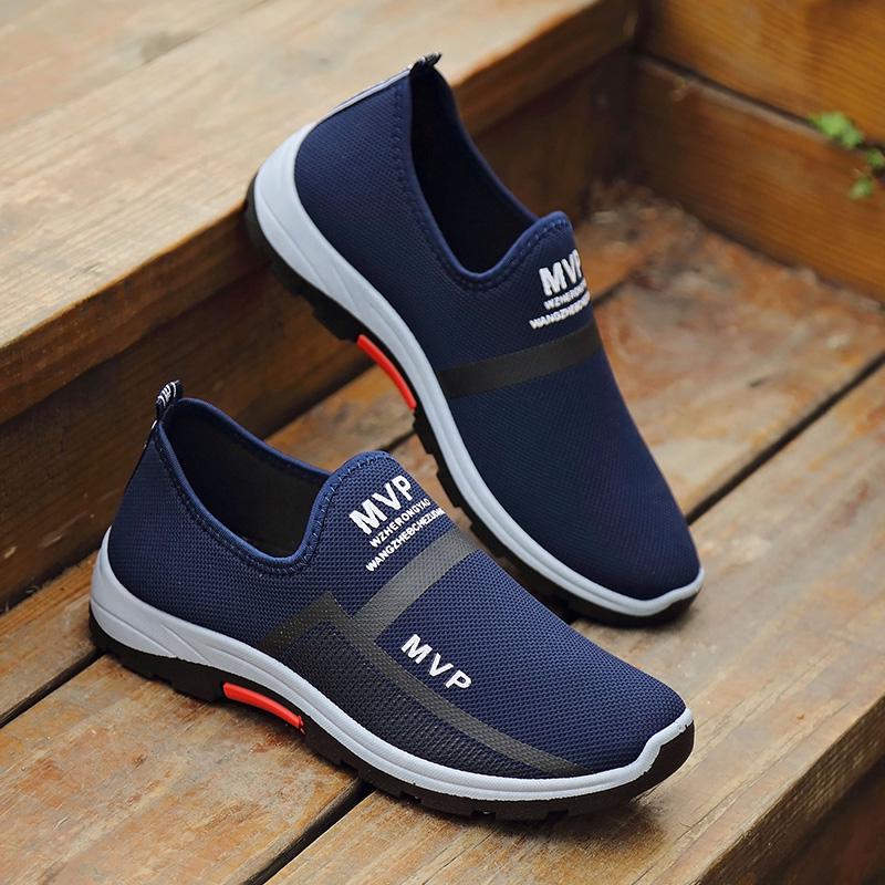 Men Vulcanize Shoes Mesh Casual Shoes Set Foot Mens Shoes Lightweight Sneakers Men Zapatillas Mujer Casual