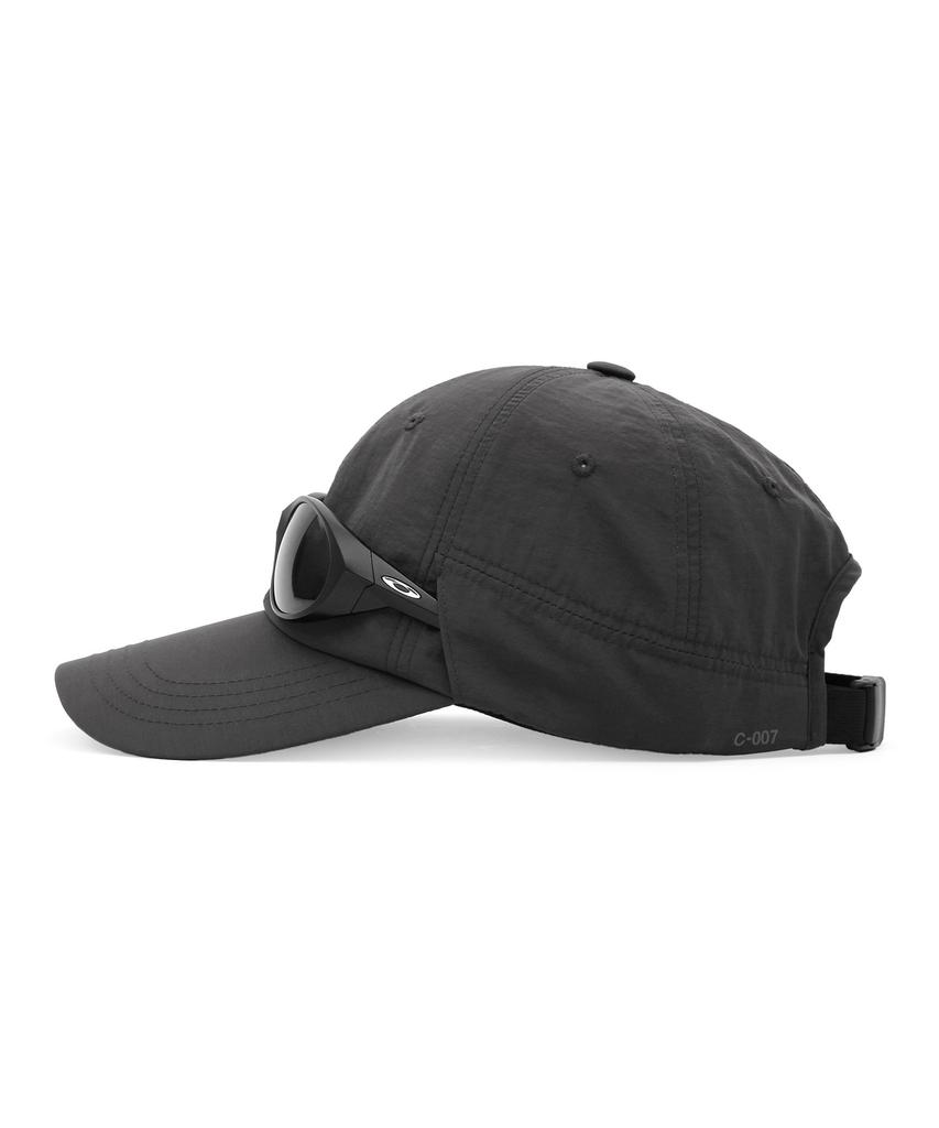 Yualeichi Sunglasses Pocket Washed Ball Cap Running Gorpcore Deep Ball Cap Urh - C - 007 - Opt - Washed - N - Ch