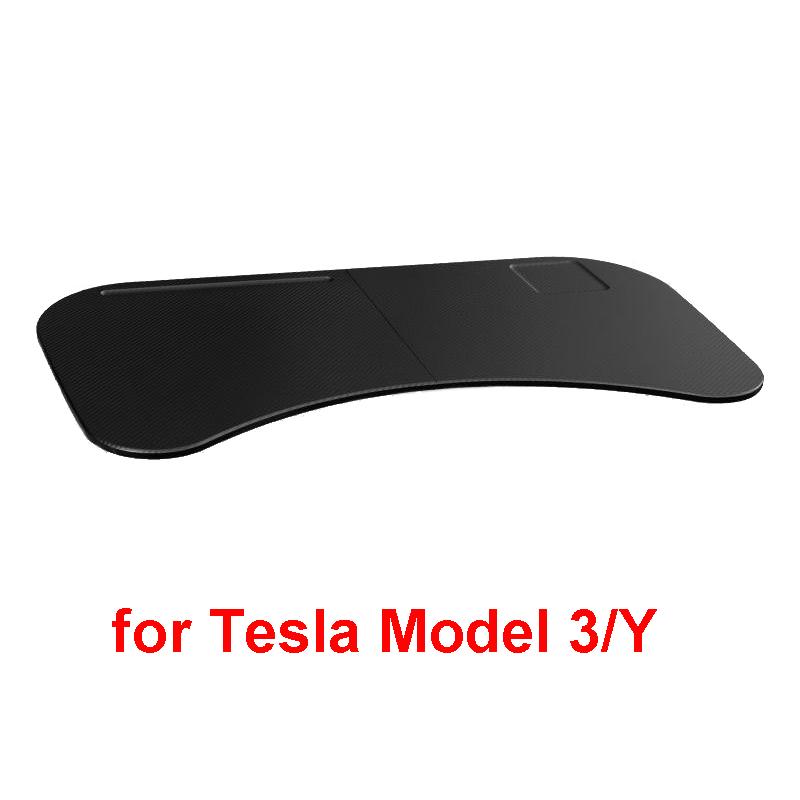Car Steering Wheel Table for Tesla Model 3 Y S X Foldable Food Tray Front Seat Desk Tablet Laptop Phone Holder Mount Accessories