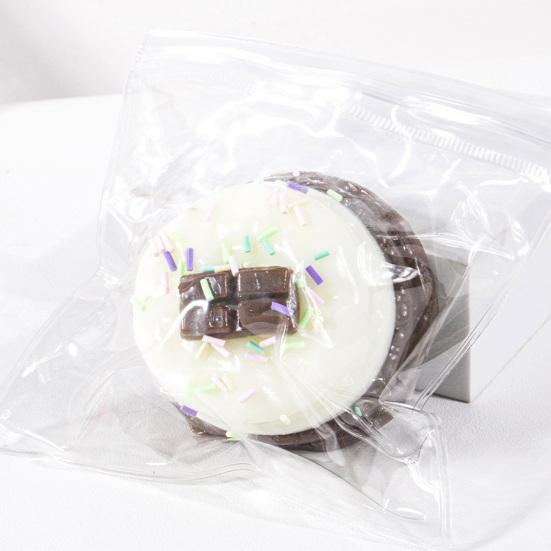 Relief Souffle Squeeze Toy Simulated Chocolate Bread Cheese Cake Sensory Toy Simulated