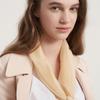 BB’DE SOLI’DE Solid Chiffon Silk Scarf Ivory